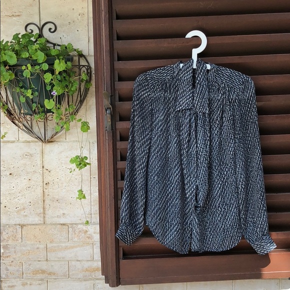 Ann Taylor Tops - Ann Taylor tie neck blouse shirt